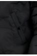 Jachetă ALPHA INDUSTRIES Hooded Logo Puffer Black