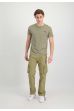 Tricou ALPHA INDUSTRIES Backprint khaki