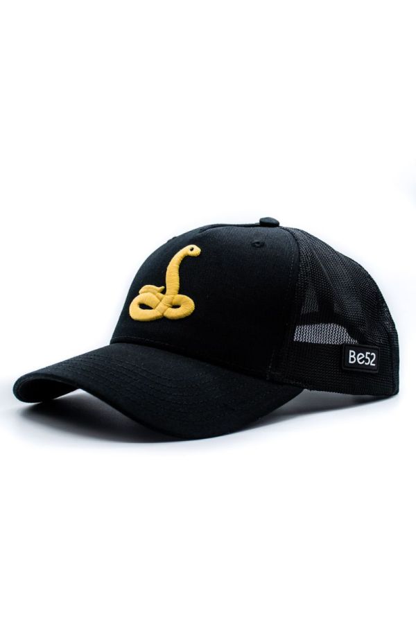 Șapcă BE52 Snake Cap Premium black/yellow