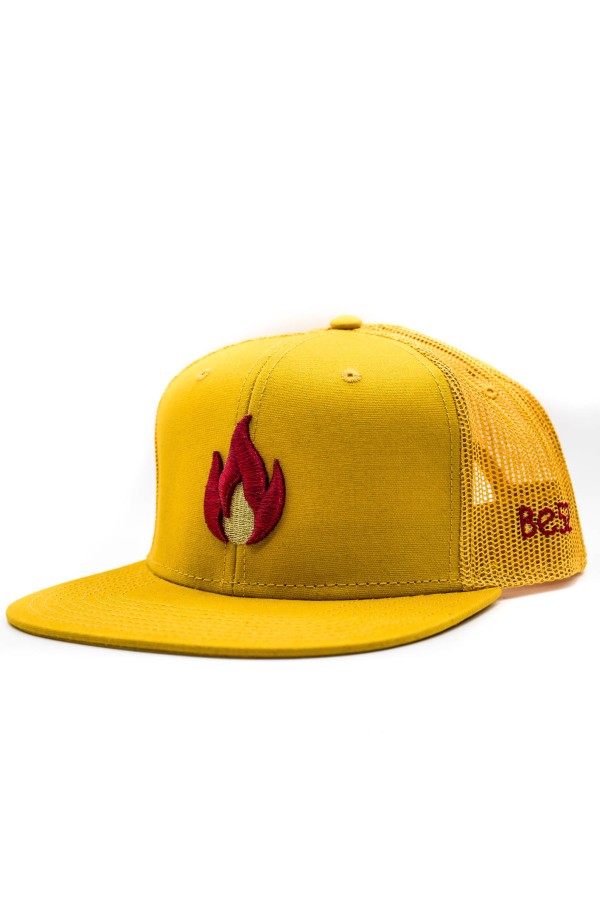 Șapcă BE52 Snapback Flame Yellow