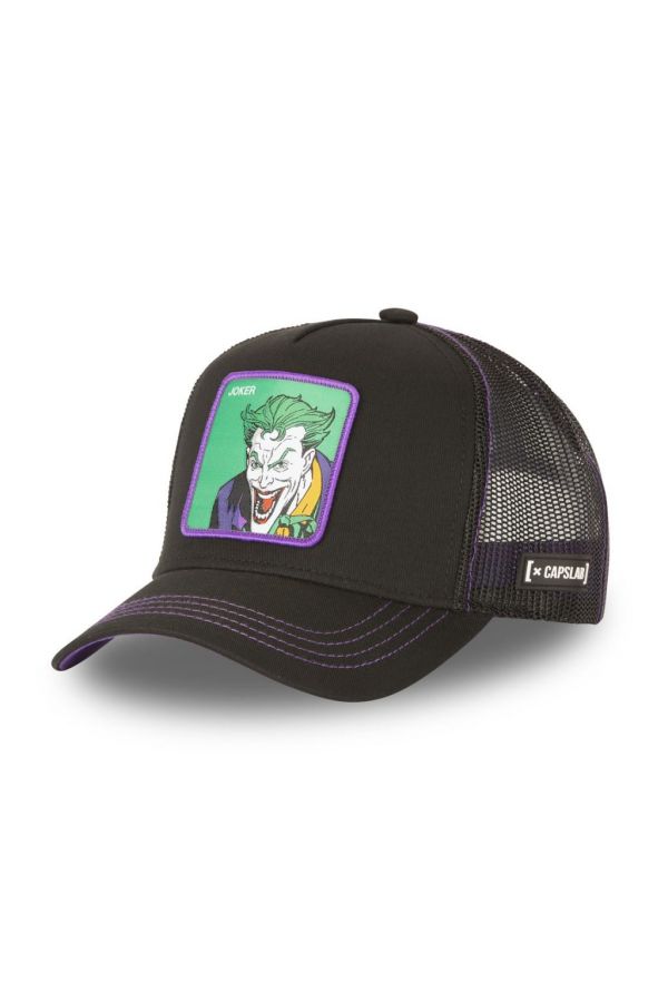 Șapcă CAPSLAB Dc comics Joker black/purple