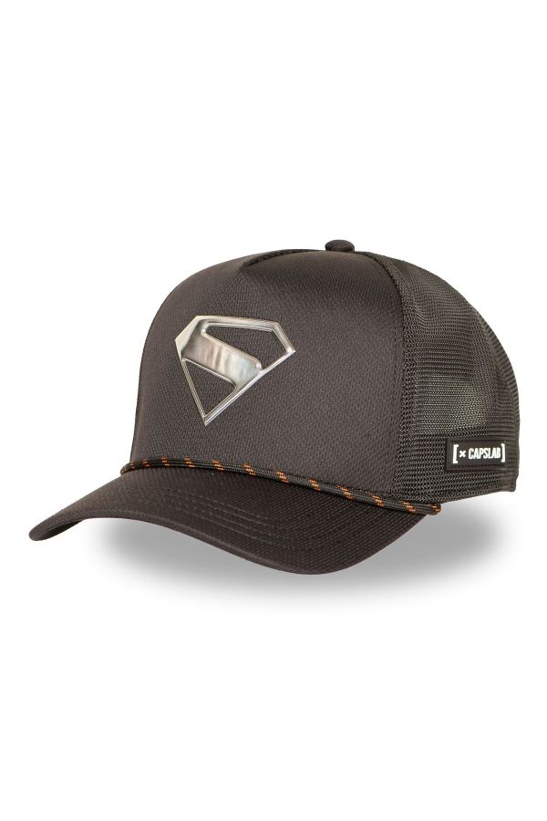 Șapcă CAPSLAB DC Comics Superman Premium black