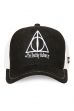 Șapcă CAPSLAB Harry Potter Deadly Hallows black/white