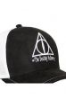 Șapcă CAPSLAB Harry Potter Deadly Hallows black/white