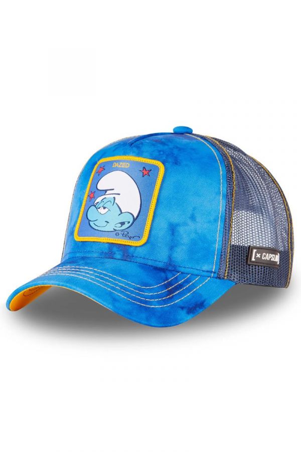 Șapcă CAPSLAB Smurfs Daze blue