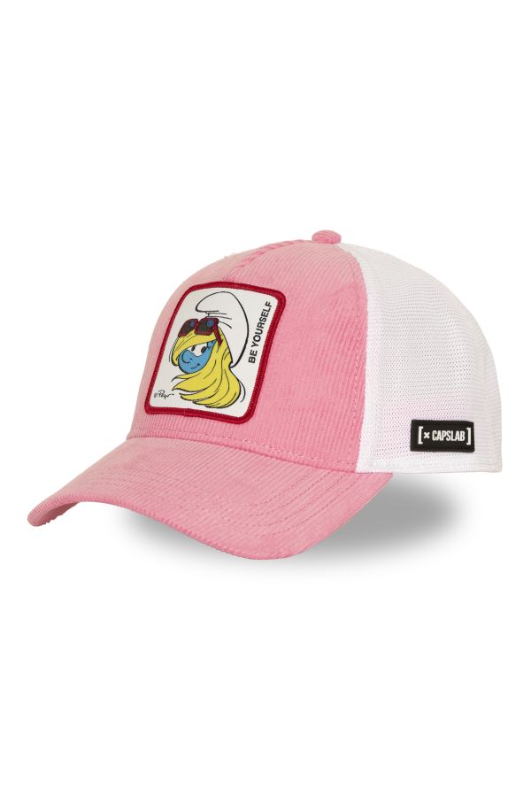 Șapcă CAPSLAB Smurfs Smurfette pink