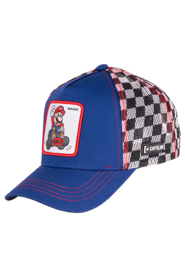 Șapcă CAPSLAB Super Mario blue