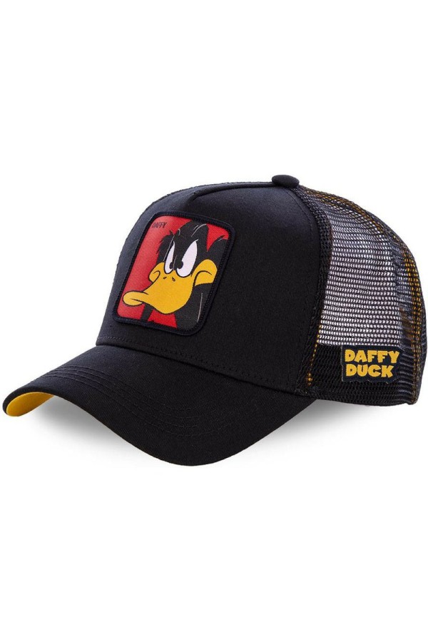Șapcă CAPSLAB Looney Tunes Daffy Duck black
