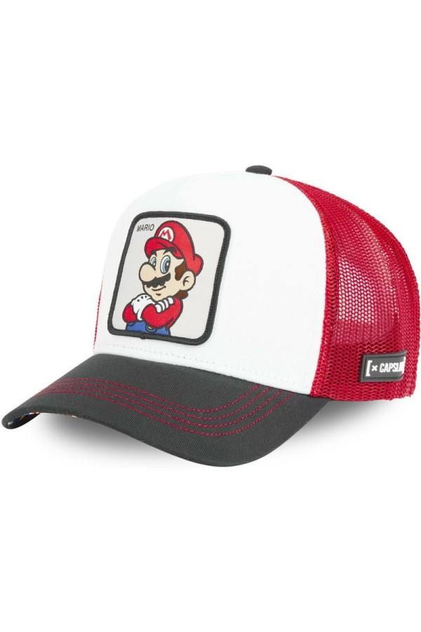 Șapcă CAPSLAB Super Mario white