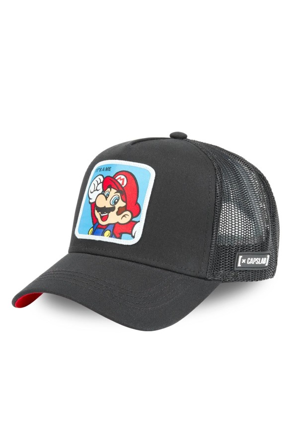 Șapcă CAPSLAB Super Mario black