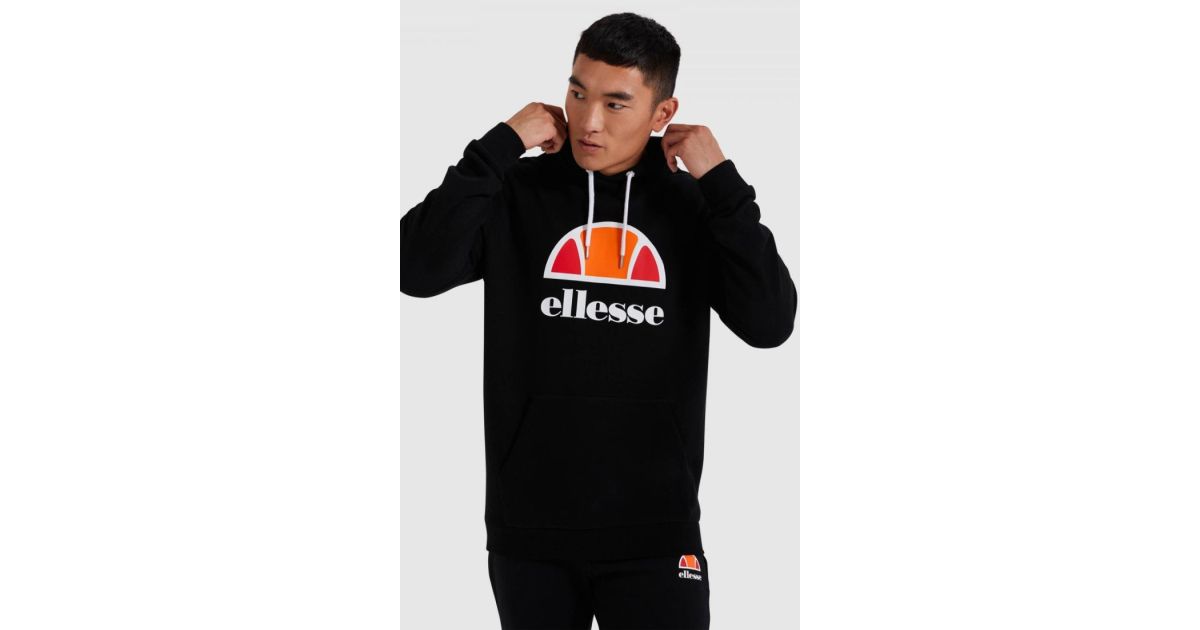 ellesse ブラック メンズ ハイネックウェア L Trening ELLESSE Dahryl Ovest čierna | Sportshouse.ro
