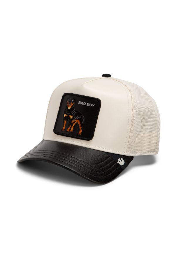 Șapcă GOORIN BROS. Faux Leather Rottweiler cream
