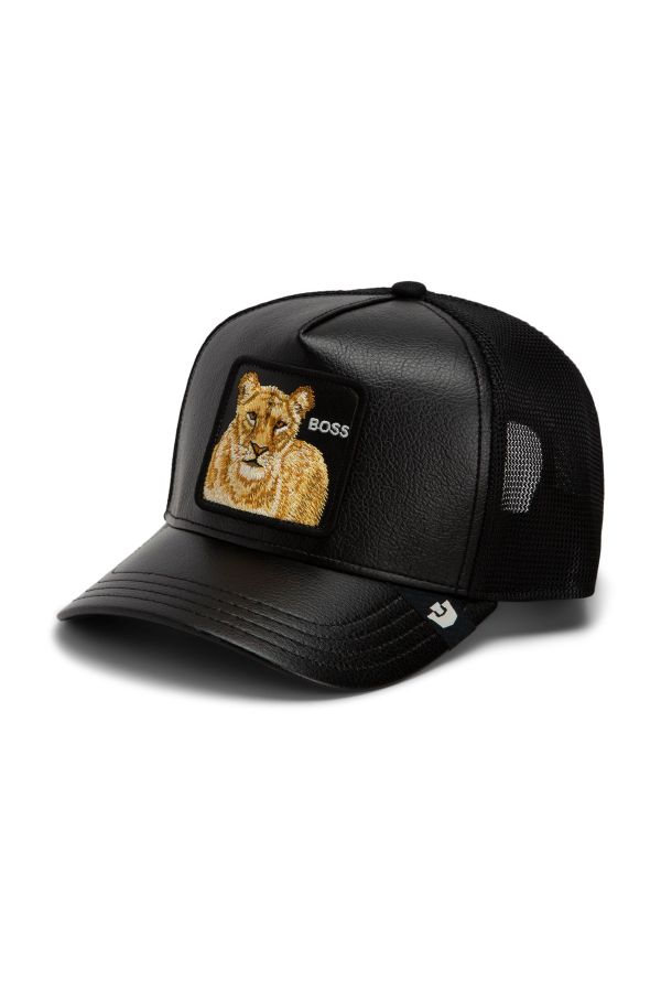 Șapcă GOORIN BROS. Faux Leather Lioness black