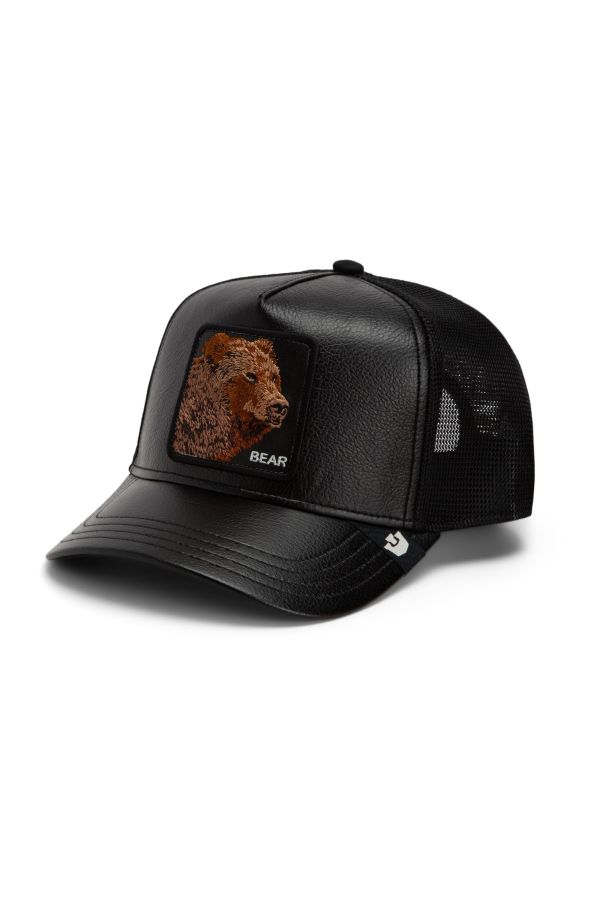 Șapcă GOORIN BROS. Faux Leather Bear black