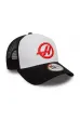 Șapcă NEW ERA 9FORTY Af Trucker Haas F1 white