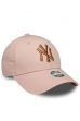 Șapcă NEW ERA 9FORTY W Metallic NEYYAN pink