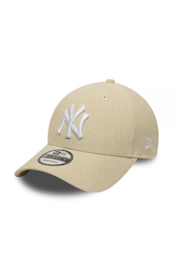 Șapcă NEW ERA 9FORTY Linen NY Yankees beige
