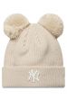 Pălărie NEW ERA Knit Double Pom beige