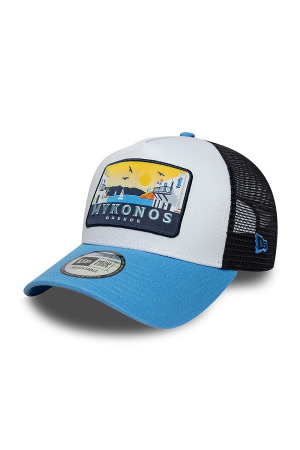 Șapcă NEW ERA 9FORTY Af Mykonos white