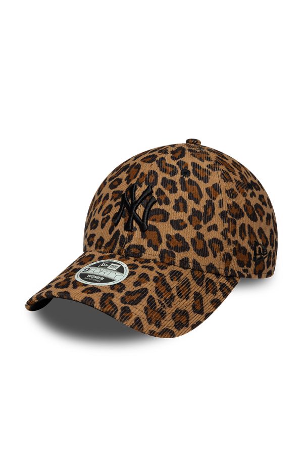 Șapcă NEW ERA 9FORTY W Cord Leo NEYYAN beige