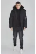 Jachetă SIKSILK Bomber Parka Jacket black