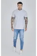 Blugi SIK SILK Skinny Distressed Denims Blue