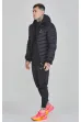 Jachetă SIKSILK Packable Bubble Jacket black