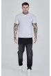 Tricou SIKSILK Logo T-shirt grey