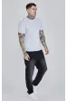 Tricou SIKSILK Logo T-shirt grey