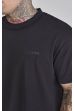 Tricou SIKSILK Oversized T-shirt black