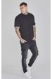 Tricou SIKSILK Oversized T-shirt black