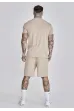 Set SIKSILK Shorts and Tshirt beige