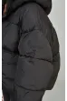 Jachetă SIKSILK Oversized Padded black
