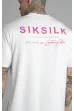 Tricou SIKSILK Limited Edition white