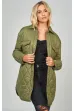 Jachetă SIKSILK Lightweight Quilt Jacket khaki