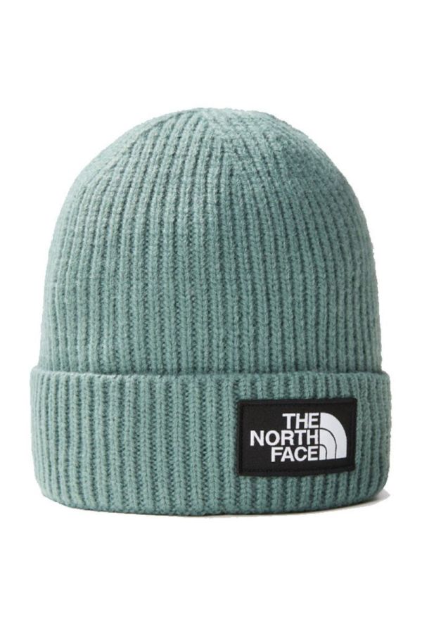 Pălărie THE NORTH FACE Box Logo Cuffed Beanie green