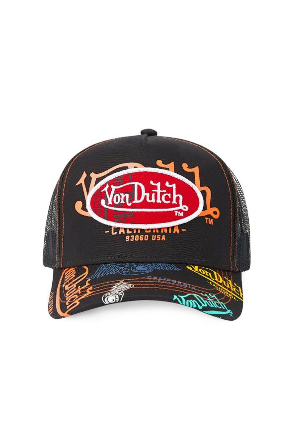 Șapcă VON DUTCH Graphic Color black
