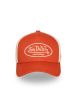 Șapcă VON DUTCH Lof Mesh dark orange