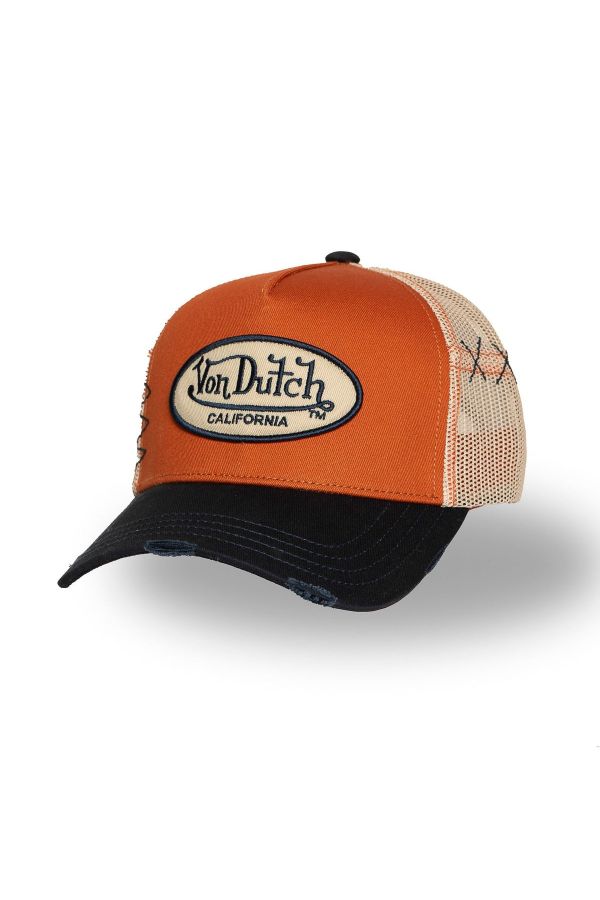 Șapcă VON DUTCH Naka Mesh orange