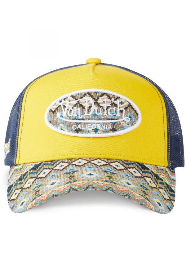 Șapcă VON DUTCH Ethnic Mesh yellow