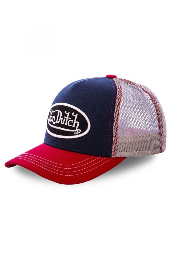 Șapcă VON DUTCH Color Mesh navy/red