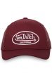 Șapcă VON DUTCH Lof Mesh burgundy