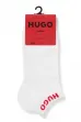 Șosete HUGO 3-pack Ankle Logo white