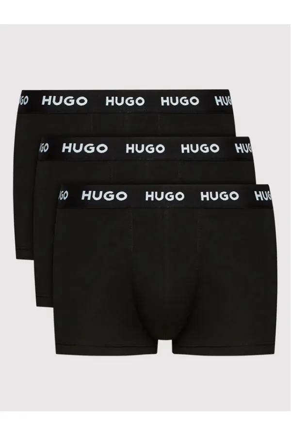 Boxeri HUGO 3-pack black