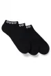 Șosete HUGO 3-pack Ankle Logo black